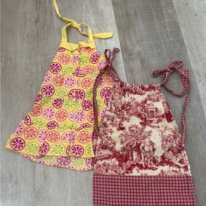 Set of 2 girls sundress.